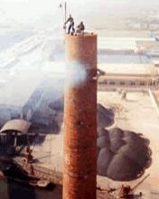 巴彦淖尔锅炉烟囱维修加固施工