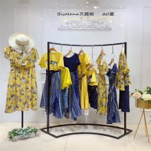 拉夏贝尔旗下品牌us 20夏装休闲淑女装连衣裙欧e黑马蓝品牌折扣 品牌