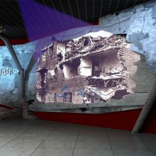 化人防民防专业设计,防灾在线展厅设,淘宝店标五星防空设计图图片