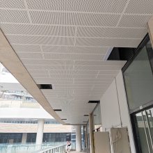 云南勾搭铝单板 走廊铝板吊顶 2.0白色氟碳铝板