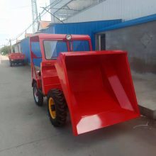 热销 工地短途运料前翻斗车_柴油四轮工程车_fc-15沙土运输四轮车