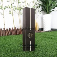 现代中式壁灯可刻制logo门柱灯商铺广告灯别墅售楼部门墙灯长方形墙
