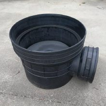 成品塑料检查井厂家直销450*300注塑流槽污水检查井 沉泥雨水塑料井
