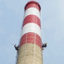 临汾烟囱修补加固施工