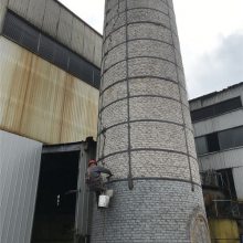 昆明砖烟囱拆除加高施工