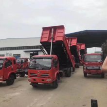 东风特商6米5自卸,6.5米平板后翻自卸车,6.5米平板自卸车多少钱