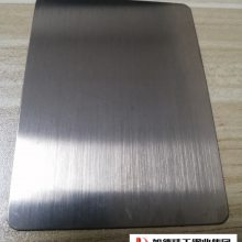拉丝灰钢不锈钢板-发纹灰钢镀钛板,北京酒店装饰工程板