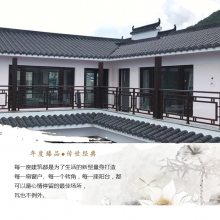 徽派建筑青瓦 古典青筒瓦 四合院仿古小青瓦