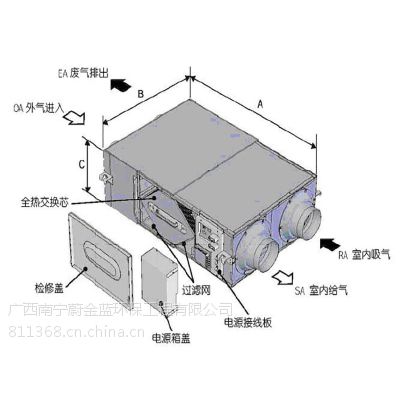 供应广西加拿大ca空气守护神系统代理公司,广西全热交换器