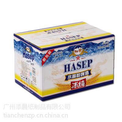 纸箱定做 订制高强瓦楞食品饮料酒水纸箱啤酒包装箱专业定制印刷