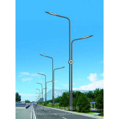 南阳睿能双臂路灯加工定制厂家直销