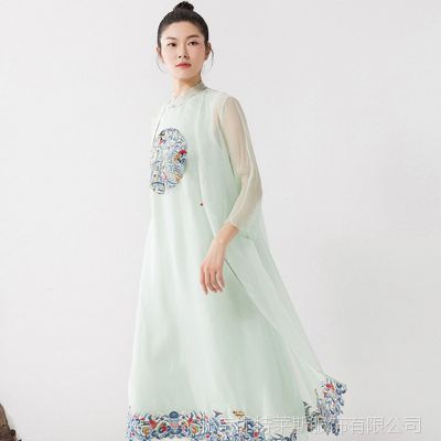 遇见天19年女装批发连衣裙批发 原创设计师品牌休闲女装连衣裙批发