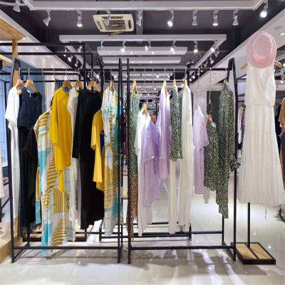 郑州服装批发市场 三彩20夏休闲时尚新款女装品牌折扣蒂言货源批发