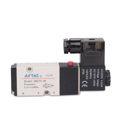 亚德客airtac电磁阀 4m310-08/4m310-10 板式安装电磁阀