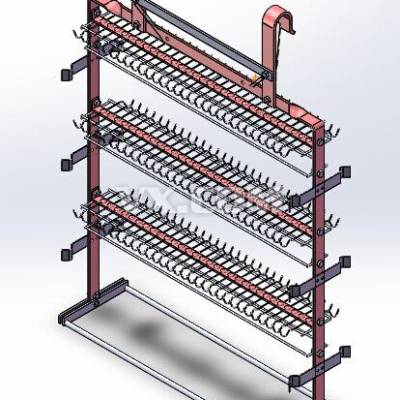 烟台专业生产,铝氧化专用钛挂具,供应阳极氧化用钛挂具