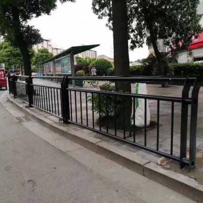 佛山京式护栏施工方案 道路护栏底座 市政人行道栏杆安装