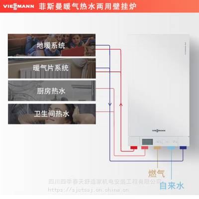 地暖家用锅炉_暗装暖气_全屋水地暖安装_德系菲斯曼燃气壁挂炉_成都