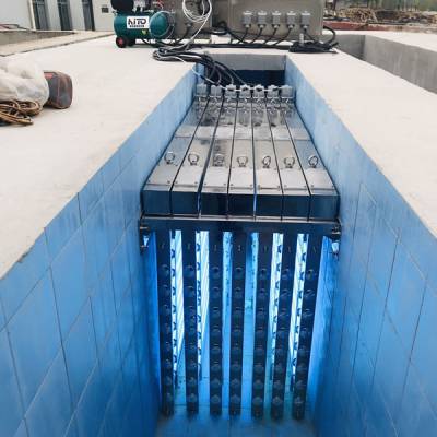 内江市1万吨污水紫外线消毒模块直销/框架紫外线消毒设备厂家