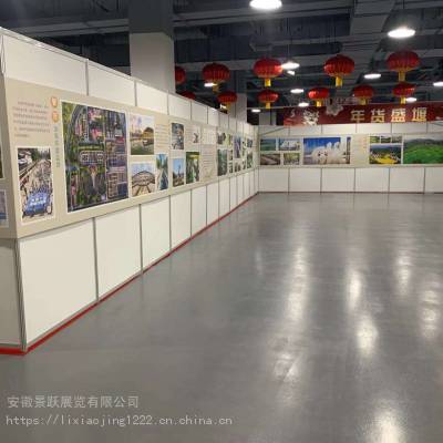 大孔铝合金八棱柱展板 学校画展 展览展会搭建可移动展示架