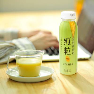 纯粒nfc鲜榨玉米汁(果蔬汁)饮料 300ml/瓶