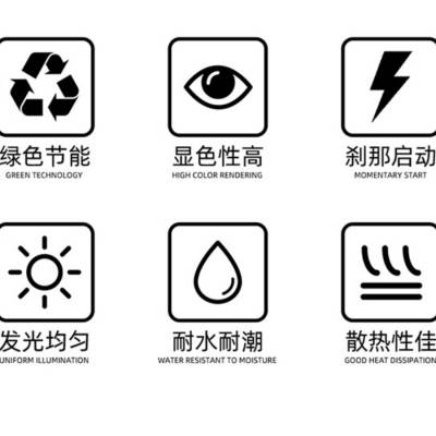 无锡天煌照明 msd系列隧道灯 led 铝材鳍片散热 仓库 防尘 发光均匀