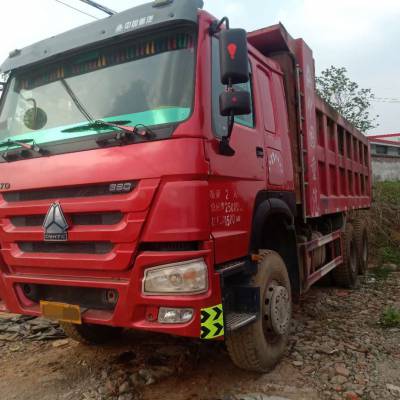 信泽汽运公司二手货车,二手后八轮自卸车,豪沃自卸车,矿山专用自卸车