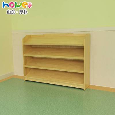 幼儿园实木图书柜 儿童书架绘本架 学生储物柜定制