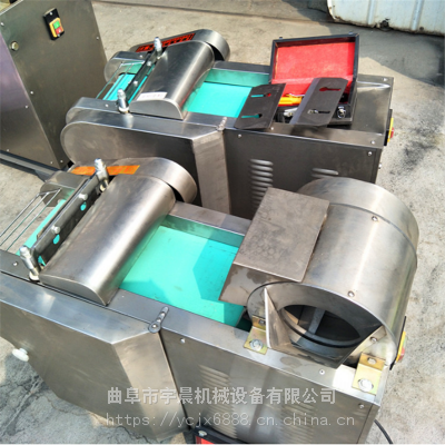 黄柏皮切丝机 宇晨宽粉切段机 220v面饼鲜宽粉切段机
