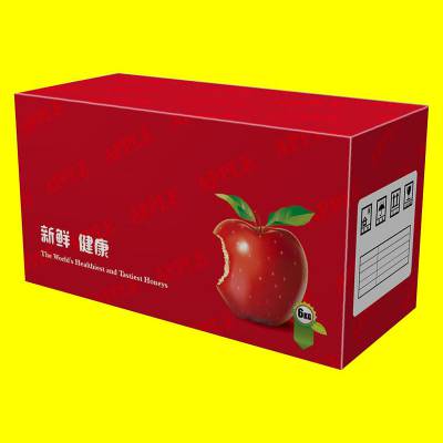 昆明速迩苹果礼品盒 手提瓦楞水果纸盒厂家 苹果包装纸箱印刷