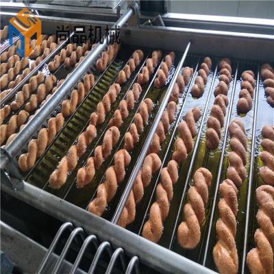 自动翻转麻花油炸机 传统油条油炸机 尚品牌yz-300电加热恒温油条油炸