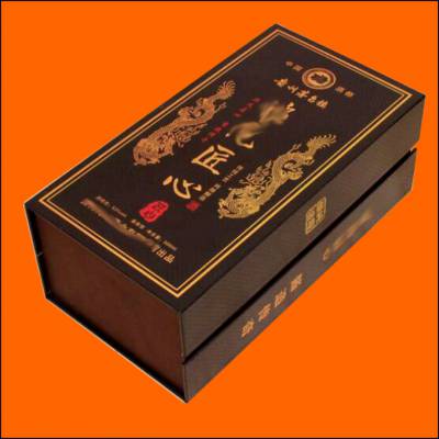 河南包装酒盒生产 可按客户需求包装设计 ***酒盒定制 新印丰