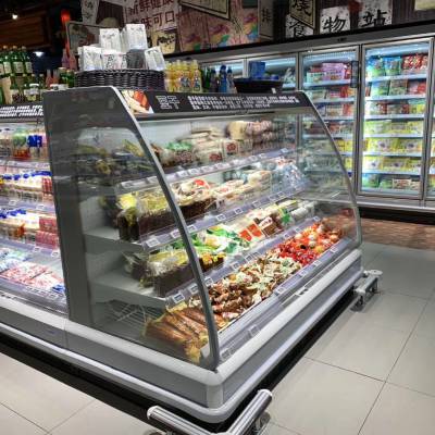 南阳市超市冷链冷风柜厨具市场冷柜喷雾冰柜