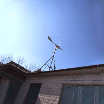 岳阳楼 屋顶安装 20千瓦并网风力发电机 牧区安装风力发电机