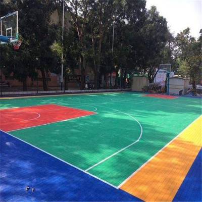 吉林专业幼儿园悬浮地板游乐篮球场悬浮地板塑胶悬浮地垫