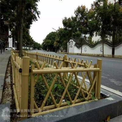 花园小栅栏 仿竹子花池护栏 不锈钢竹节护栏