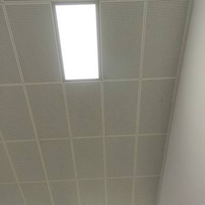 江西会议室300x600铝扣板吊顶 白色穿孔铝扣板 防潮铝扣板