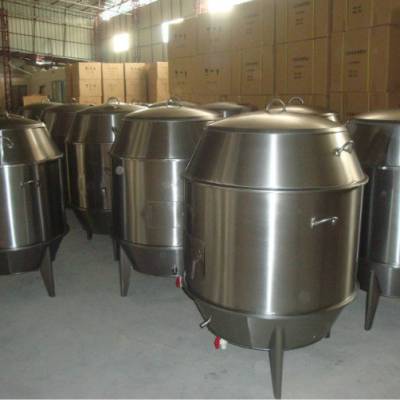 木炭烤鸭炉商用燃气烧鸭挂炉不锈钢煤气烤肉烧烤鸡吊炉双层烧鹅炉