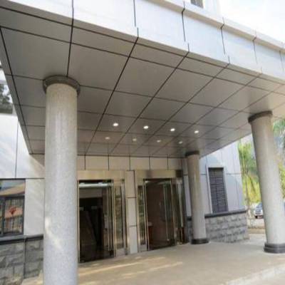 生产遮雨棚铝单板 遮阳篷铝单板定制厂家 军辉建材