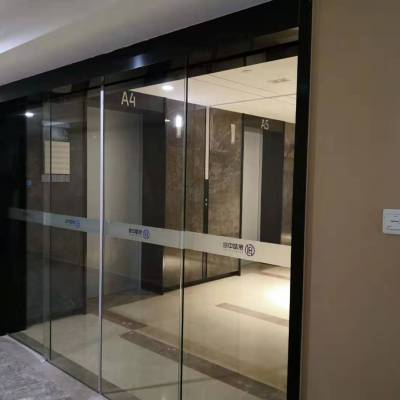 滨江区电动玻璃门安装维修门店 玻璃门门禁 技术更精进