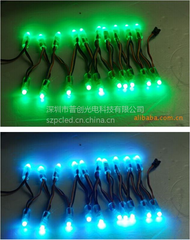 深圳工厂供应LED七彩LED外露灯、广告灯、广告灯串