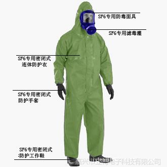 供应SF6专用防化服全套防护装备LD-6001