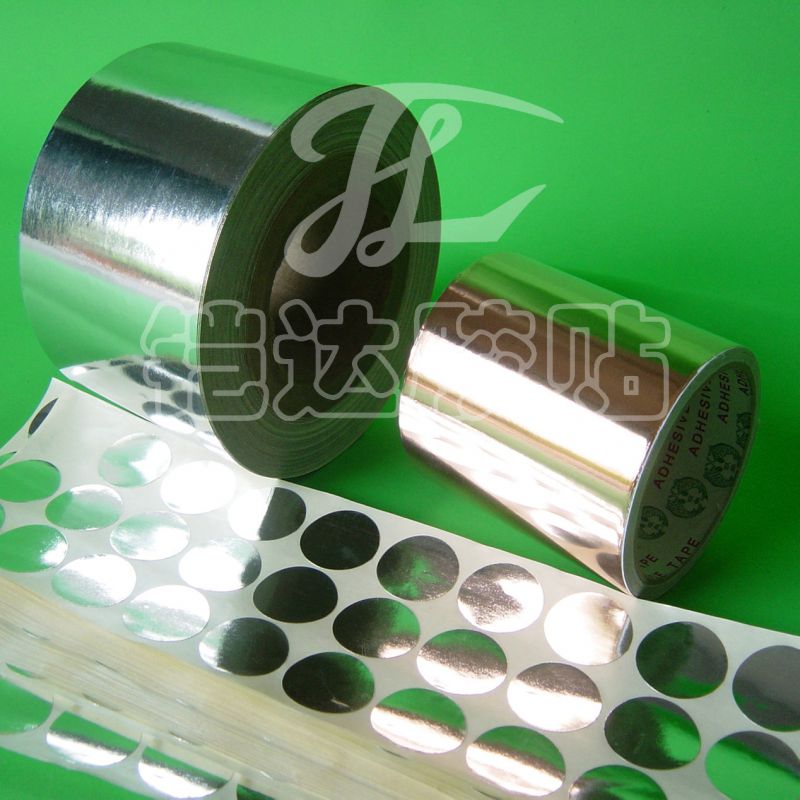 加工定制银光透明贴纸带胶镀铝膜银光膜多种规格可供选择