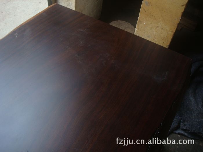 供应厂家批发定制非洲黑檀木实木大板大班台老板桌办公桌164