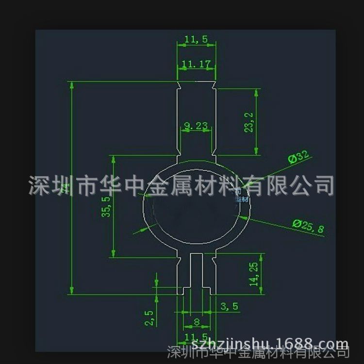 燕尾型材成品图片图片