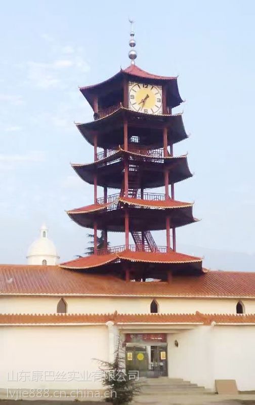 供应清真寺塔钟寺庙户外大钟康巴丝钟楼大钟大型时钟