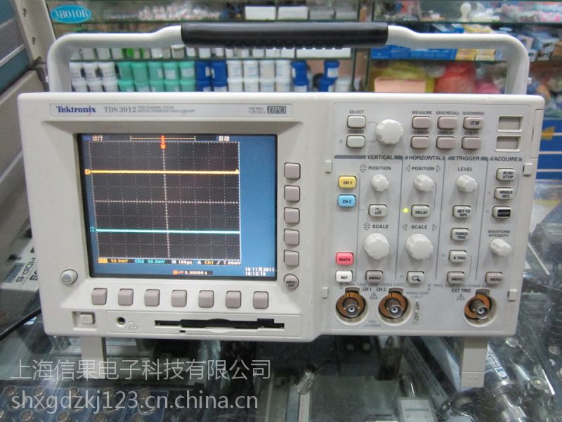 上海TDS3012苏州TDS3012泰克100MHZ带宽示波器