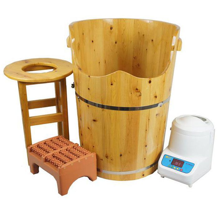 御沣 香柏木全身局部蒸汽熏蒸桶足疗桶(tx-850)