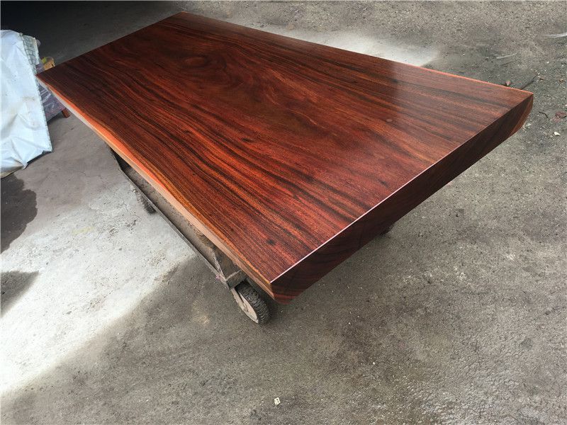 有家木业 非洲进口花梨木实木原木大板办公家具老板桌书桌会议桌 现货