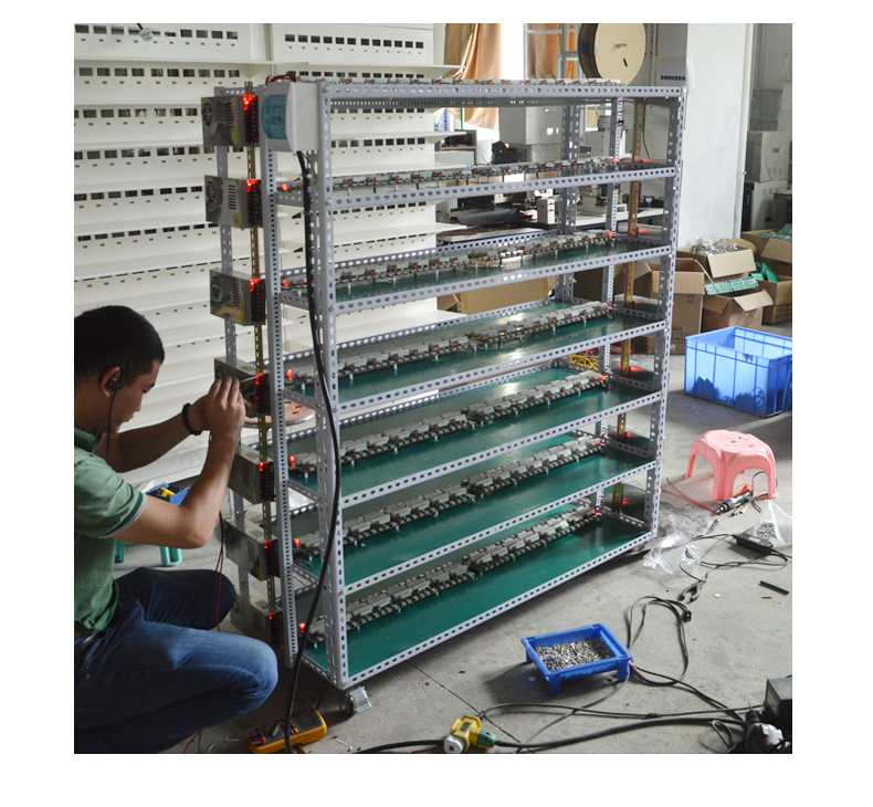 深圳廠家 xfl簡易手動型充電寶老化車 移動電源老化架 充放電測試儀