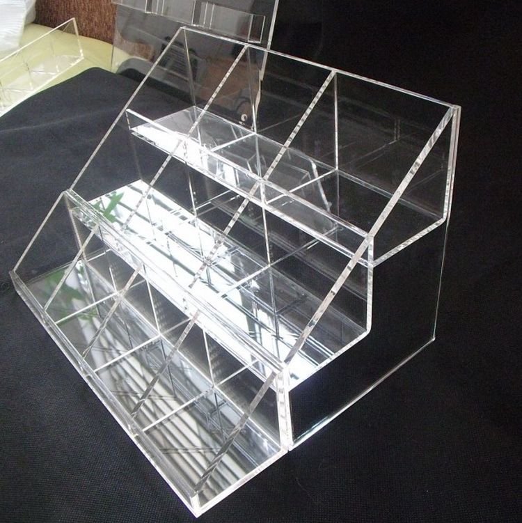 厂家定制压透明克力珠宝饰品展示盒 透明有机玻璃小商品包装盒